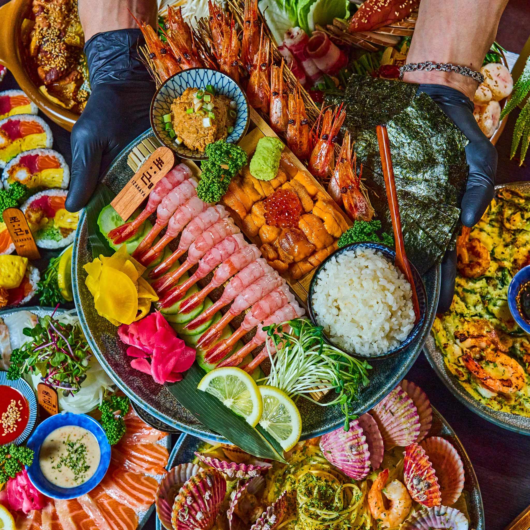 전문 음식 사진촬영 - 해산물 플래터